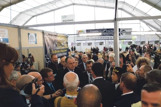 Sécheresse et Ceta au cœur de la visite du ministre