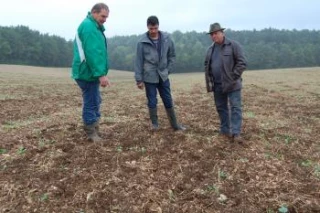 Des champs labourés... sans le vouloir