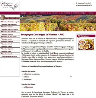 L'AOC Bourgogne Coulanges «hisse la toile»