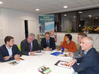 Le football et l’AJA placés sous  le signe de l’agriculture