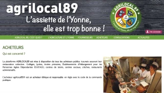 La relocalisation de la commercialisation avec Agrilocal89