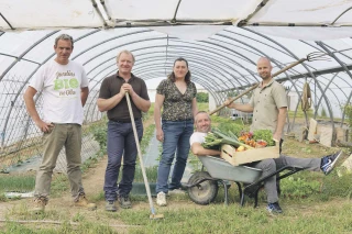 Du bio et du local, directement du champ à l’assiette