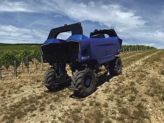 Un enjambeur autonome 100 % électrique