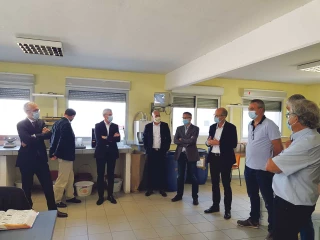 Le Préfet à la rencontre de la filière céréalière