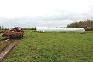 James Radenne, premier maraîcher  de la ferme du Marault