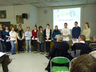 Les étudiants de Challuy ont sondé les consommateurs locaux