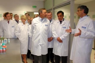 Visite ministérielle chez Senoble