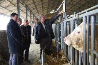 Daniel Matalon rencontre les professionnels agricoles