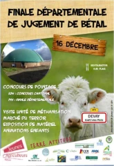Finale départementale de jugement de bétail