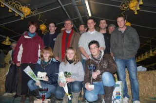 Les jeunes agriculteurs à la fête à Devay
