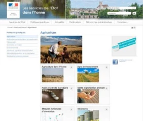 Site Internet relooké  et page Facebook