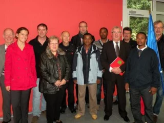 Visite des partenaires malgaches