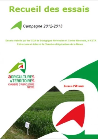 Recueil des essais de la campagne 2012-2013