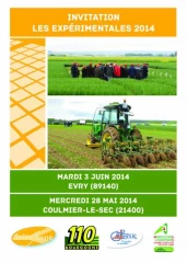 «Expérimentales 2014»  à Evry et Coulmier-le-Sec