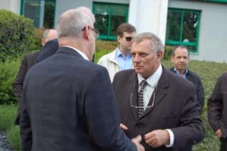 Visite brésilienne à la coopérative