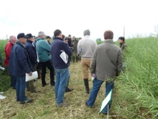 Visite de la plateforme  de Suilly-la-Tour