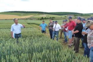 Visite de la plateforme expérimentale de Serrigny