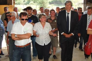 Visite ministérielle à Venouse