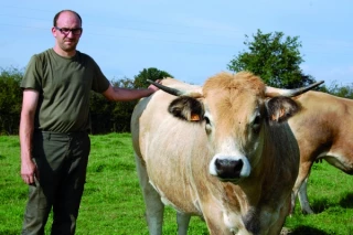 Grégory Fréchou a adopté l’aubrac