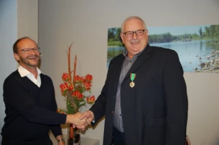 Le Mérite agricole à Jean-Claude Roubé