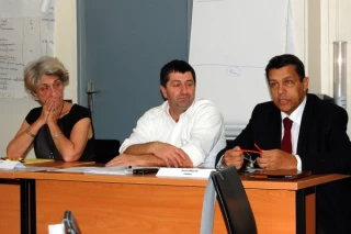 Les administrateurs en conseil à la FNSEA