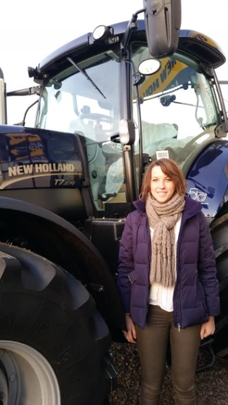 Justine Chapuis,  nouvelle responsable commerciale.