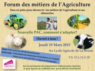 19ème Forum des métiers de l’agriculture