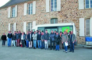 Les jeunes de la MFR de Quetigny à la découverte de l’agriculture bretonne…. 