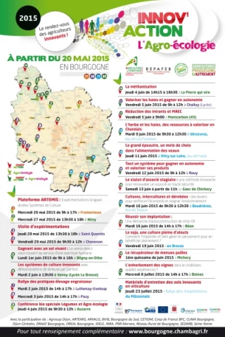 Les rendez-vous de l’innovation et de l’agro-écologie