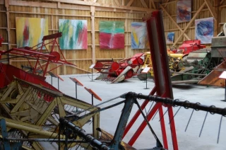 L’art entre tracteurs et moiss’batt’