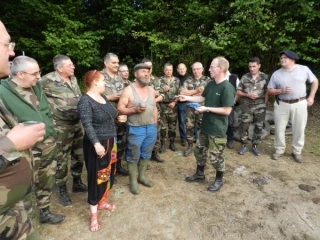 Près de 20 militaires ont marché sur les traces de la guerre dans le Morvan