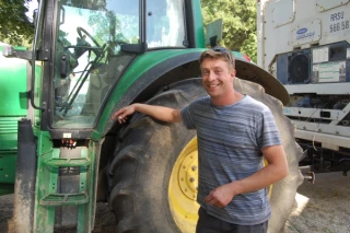Agriculteur et fan de foot...