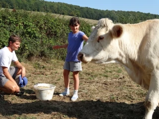 Une journée à la ferme pour Sasha