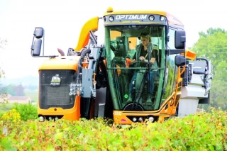 De nouvelles technologies  sur les machines à vendanger