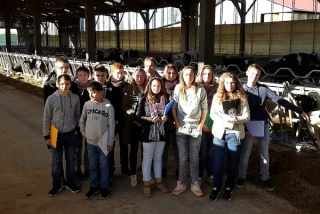 Les Jeunes Agriculteurs témoignent auprès de collégiens