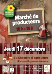 Marché de Noël à la Chambre d’agriculture