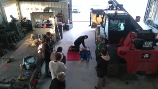 Des agriculteurs à la MFR de Quétigny