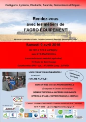 Rendez-vous avec les métiers de l’Agro Equipement