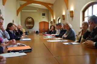 La présidente de région de retour à Pouilly-sur-Loire