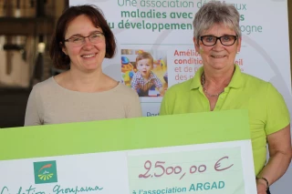 Un beau chèque pour les Balades solidaires