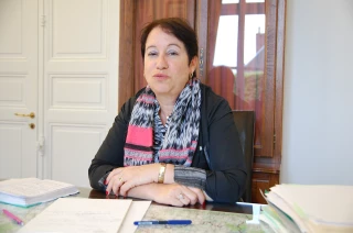 Mme Higinnen-Bier reçoit Terres de Bourgogne