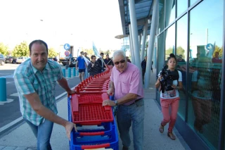 Carrefour visé au cœur