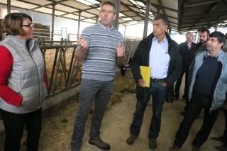 Visite présidentielle en Puisaye