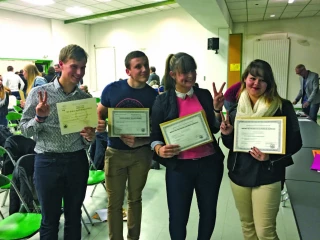 Remise  des diplômes