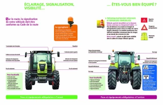 La signalisation des véhicules agricoles