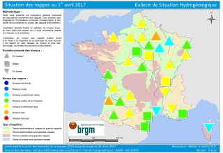 Pas de bascule de printemps pour les eaux souterraines