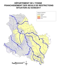 Alerte et vigilance sur  presque tout le département
