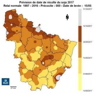 Préparer la récolte du soja