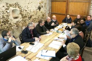Rencontre sur fonds d’inondations et de Mercosur