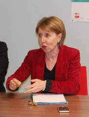 Anne Sanders à la  rencontre des Nivernais